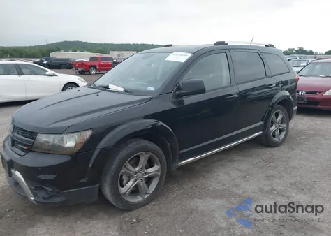 2017 Dodge Journey Crossroad Plus from USA, damaged, VIN 3C4PDCGB9HT677638